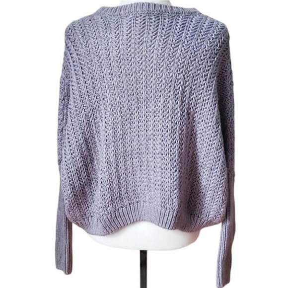 Philosophy Knitted Grey Sweater - Picture 3 of 3